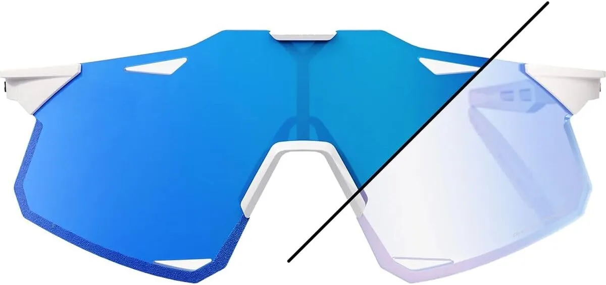 100% HyperCraft Sunglasses, Bastille LE/Pearl White Glitter, One Size