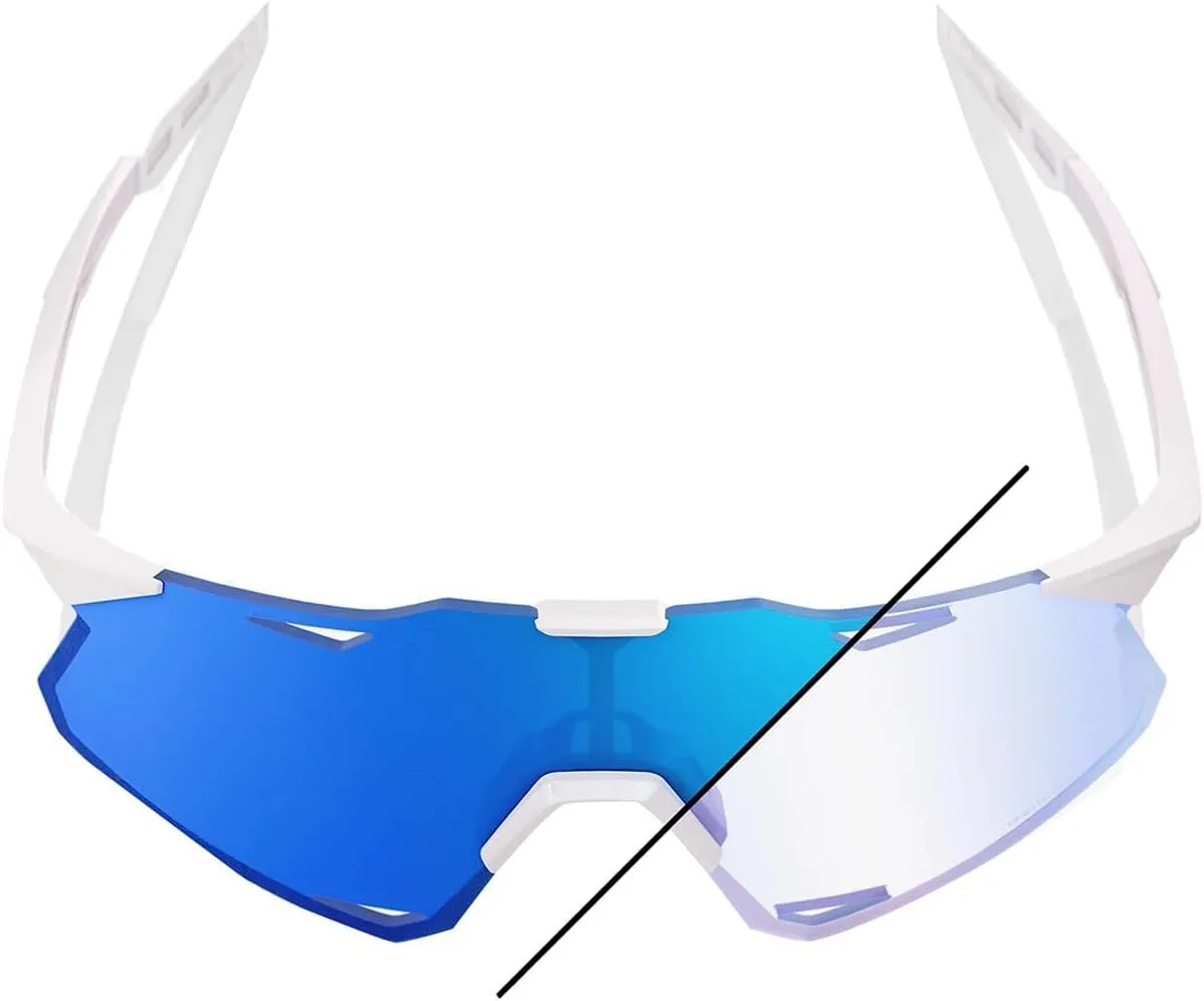 100% HyperCraft Sunglasses, Bastille LE/Pearl White Glitter, One Size