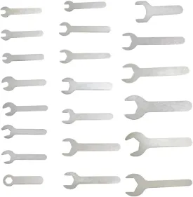 1.5-2mm Thin Brake Wrench Adjusting Offset Bolts Wrench Bicycle Tool Kit Spanner Cone Wrench Bike Cycling 4-24mm 21 Sizes