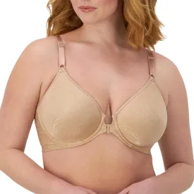 Bali Women's Underwire Shaping Bra, Comfort Revolution T-shirt Bra, Front-close Bra