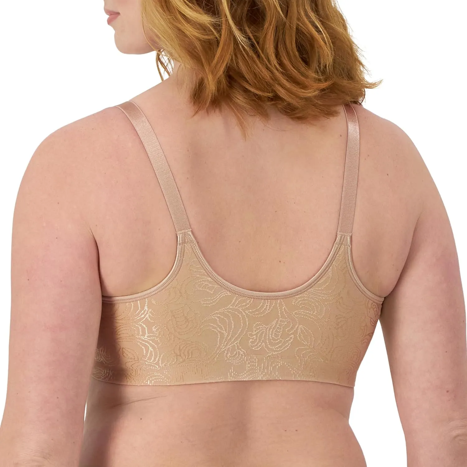 Bali Women's Underwire Shaping Bra, Comfort Revolution T-shirt Bra, Front-close Bra
