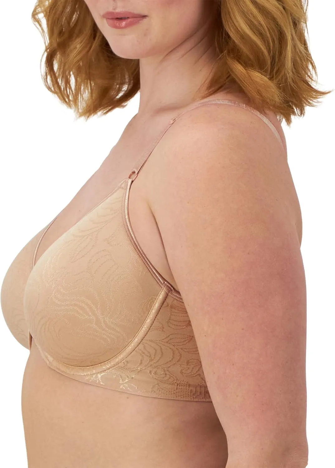 Bali Women's Underwire Shaping Bra, Comfort Revolution T-shirt Bra, Front-close Bra