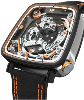 BM Watch FF39-4 Grey Titanium Black PVD ORSange