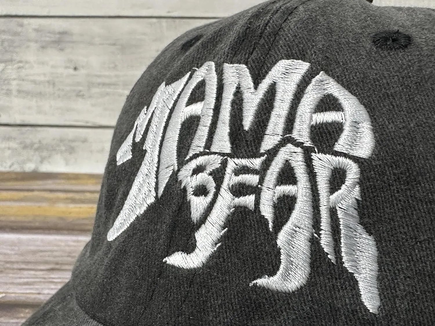 Embroidered Mama Bear and Papa Bear Hats