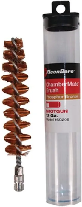 KleenBore 12 Gauge Chambermate Brush, Black