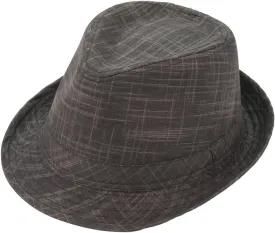 Milani Fedora Hat with Matching Band
