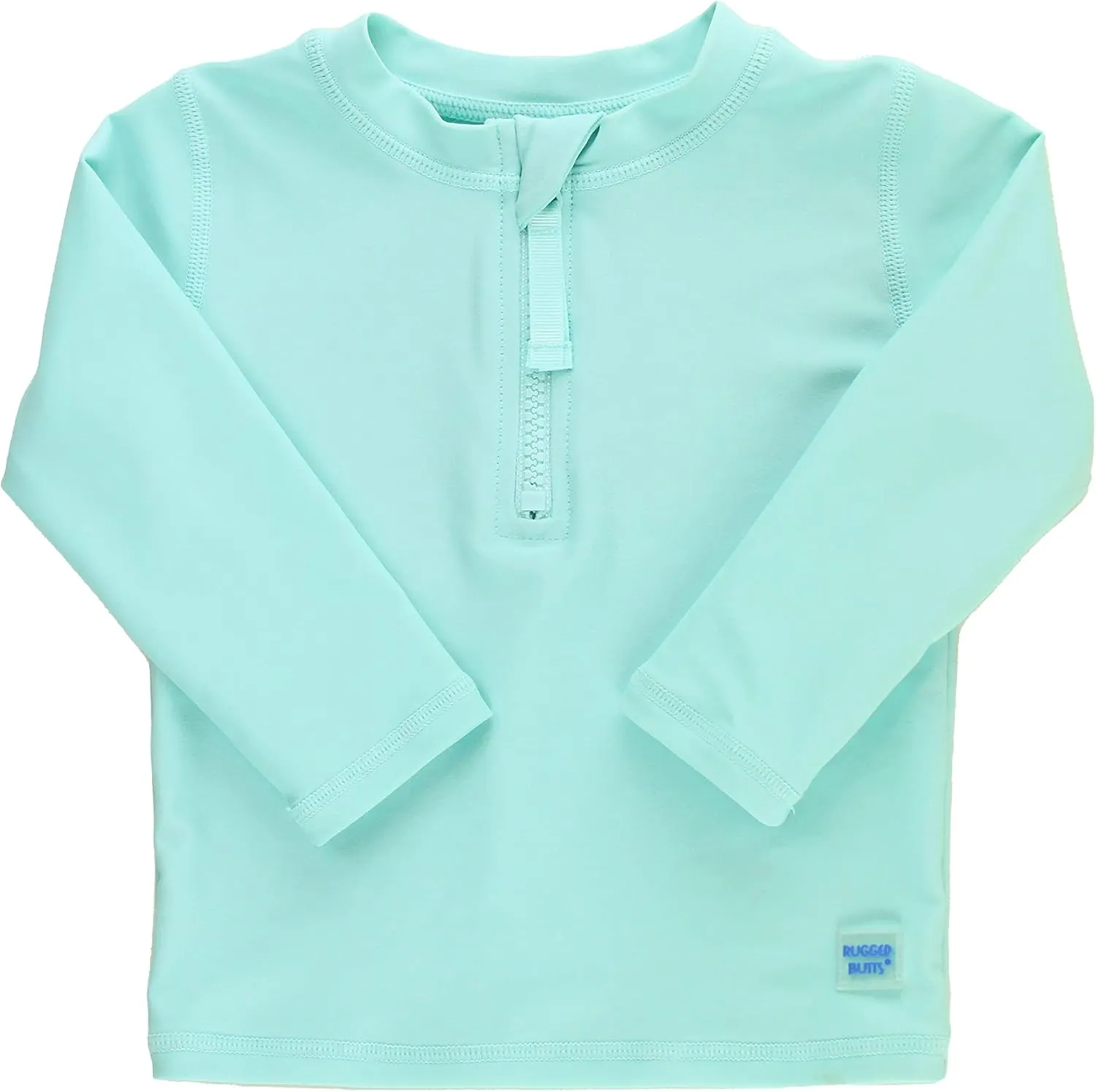 RUGGEDBUTTS Baby/Toddler Boys Long Sleeve Rash Guard Swim Shirt w/UPF 50 